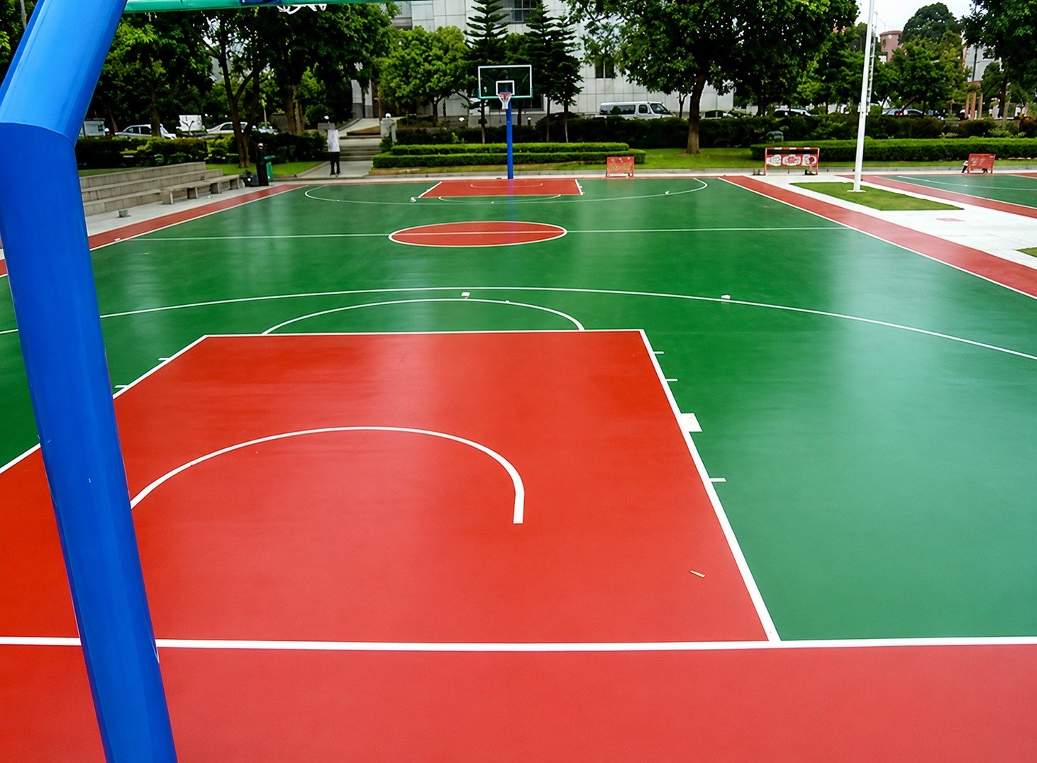 Synthetic Polyurethane Sports Flooring